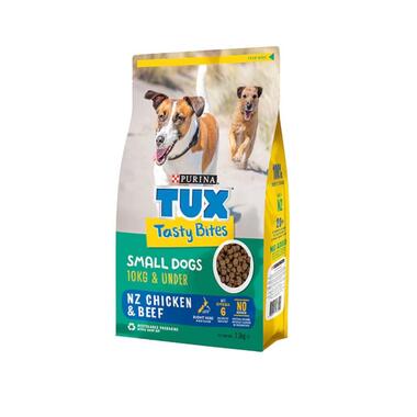 TUX Tasty Bites Small Breed Chicken Dry Dog Food Purina New Zealand